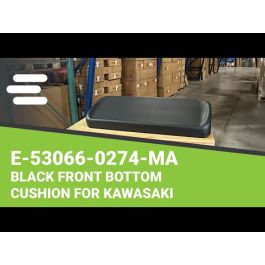 DirectFit™ Black Front Bottom Cushion for Kawasaki