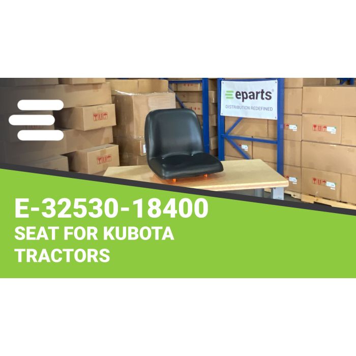 E-32530-18400 DirectFit Tractor Seat for Kubota L3750DT L4150 L3750 L4150DT 